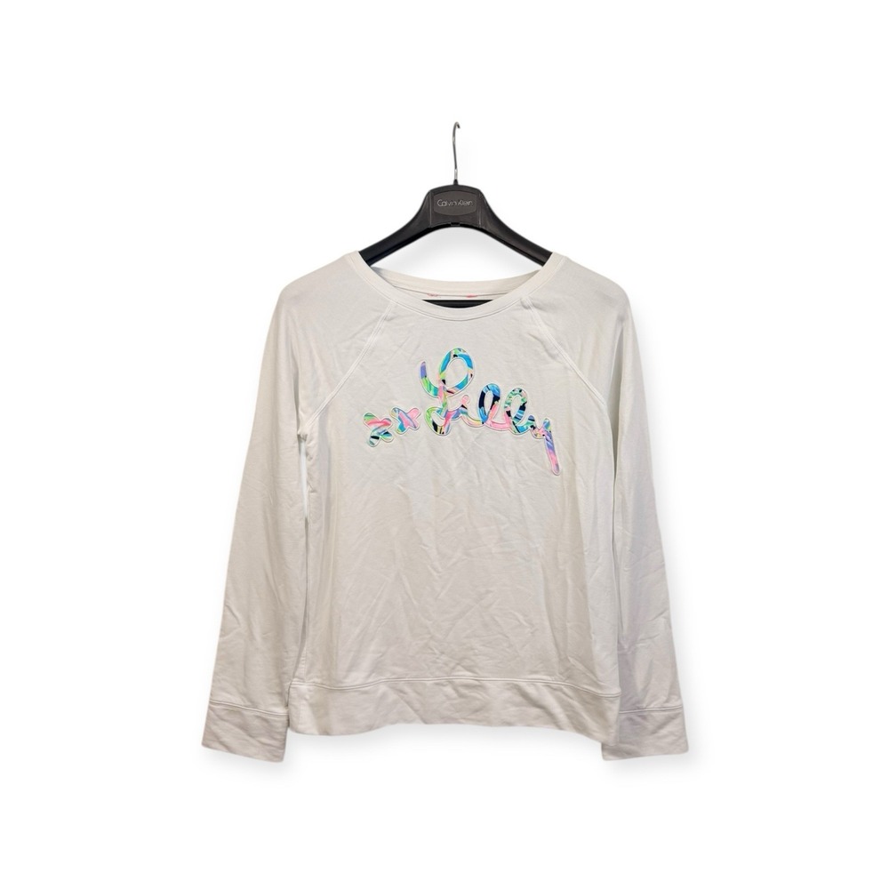 Women's Lilly Pulitzer‎ Elliana Pullover Sweatshirt| Multi Bermudaful EUC M